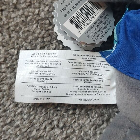 Style #0207 Coca Cola Seal In Vest & Knit Cap Bean Bag Plush - Picture 15 of 15